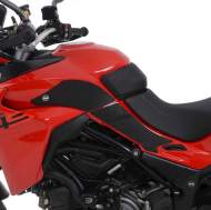 Protecție rezervor R&G RACING Mâner rezervor - Negru Ducati Multistrada V2 22-24