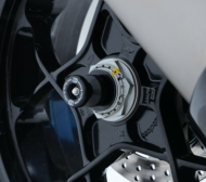Dopuri de protecție ax bascula R&G RACING, portocalii, KTM 1290 SUPER DUKE