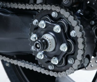 Dopuri de protecție ax bascula R&G RACING, portocalii, KTM 1290 SUPER DUKE