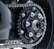 Dopuri de protecție ax bascula R&G RACING, portocalii, KTM 1290 SUPER DUKE