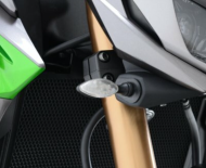 Kit adaptor semnalizator R&G RACING Micro, negru, Kawasaki