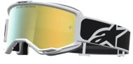 Motocross goggles ALPINESTARS VISION 5 RORA BLK WHITE MIR MIRROR-GOLD