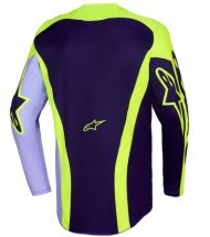 Motocross Jersey Alpinestars Racer Portl PURPLE/YELLOW