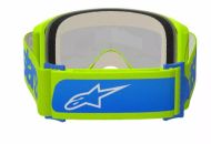 Motocross goggles ALPINESTARS VISION 5 BLAZE YLW/BL MIRROR-BLUE