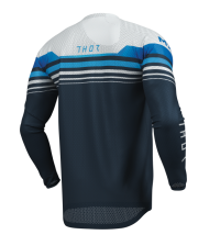 Motocross Jersey THOR LAUNCHMODE VENTED RAPTOR MIDNIGHT BLUE/GRAY