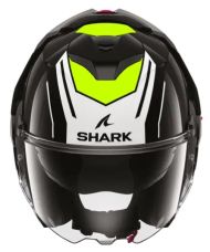 Casca modulara SHARK OXO RYDGER Negru Alb Galben