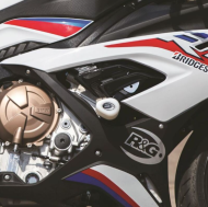 Crash plugs R&G RACING Aero Race Crash Protectors Black BMW S1000RR 19-22
