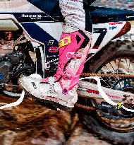 Motocross/enduro boots SIDI CROSSAIR HD PINK BOLT