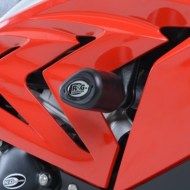 Crash plugs R&G RACING Aero crash protectors Black BMW S1000RR 15-18
