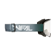 Motocross Goggles O'NEAL B-22 COVERT GRAY/GREEN - CLEAR