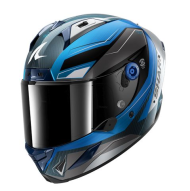 Каска SHARK AERON MEKARIUM BLUE/WHITE