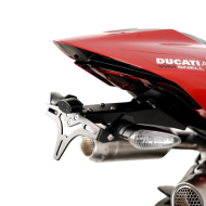 Suport pentru plăcuța de înmatriculare R&G RACING Suport pentru plăcuța de înmatriculare Ducati Panigale / Streetfigter 25-26