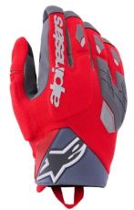 Textile gloves ALPINESTARS DURACK RED/WALNUT