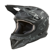 Cască O'NEAL 1SERIES SPLASH NEGRU/GRI