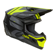 Cască motocross O'NEAL 3SERIES RIDE NEGRU/GRI/GALBEN NEON V.26