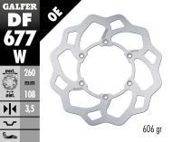 Disc frana fata Galfer WAVE FIXED DISC WAVE FIXED DF677W