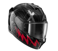 Каска SHARK D-SKWAL 3 SHIEVER BLACK/GREY/RED