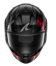 Каска SHARK D-SKWAL 3 SHIEVER BLACK/GREY/RED