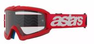 Children's motocross goggles ALPINESTARS VISION BLAZE RED CLEAR