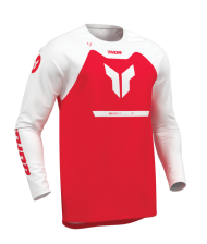 Motocross Jersey THOR RIDEMODE MENACE RED