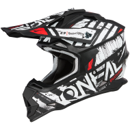 Casca Motocross O'NEAL 2SERIES GLITCH V.23 NEGRU/ALB