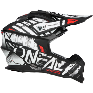 Casca Motocross O'NEAL 2SERIES GLITCH V.23 NEGRU/ALB