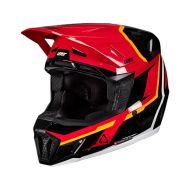 Casca motocross LEATT Kit Moto 7.5 Red V26