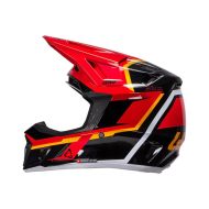 Casca motocross LEATT Kit Moto 7.5 Red V26