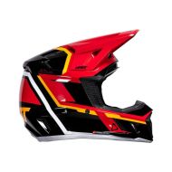 Casca motocross LEATT Kit Moto 7.5 Red V26