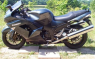 Προστατευτικά πρόσκρουσης R&G RACING κλασικού στυλ Kawasaki ZZR 1400 06-11