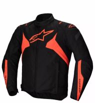 Υφασμάτινο μπουφάν ALPINESTARS T-JAWS V4 ΑΔΙΑΒΡΟΧΟ ΜΑΥΡΟ/ΚΟΚΚΙΝΟ
