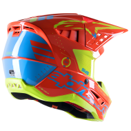 Мотокрос каска ALPINESTARS SM5 ACT 2 OR/C/Y