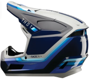 Cască motocross pentru copii THOR FLEET DEFY BL/GY