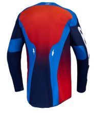 Φανέλα μοτοκρός ALPINESTARS RACER HUNT ΜΠΛΕ/ΚΟΚΚΙΝΟ