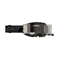 LEATT Vizion 3.5 Roll-Off-Stealth Clear 90 VLT Motocross Goggles