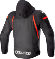 Υφασμάτινο μπουφάν μοτοσικλέτας ALPINESTARS Zaca Αδιάβροχο ΜΑΥΡΟ/ΚΟΚΚΙΝΟ/ΛΕΥΚΟ
