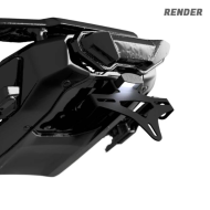 Suport pentru plăcuță de înmatriculare R&G RACING Suport pentru plăcuță de înmatriculare Yamaha Tracer 9 25-26
