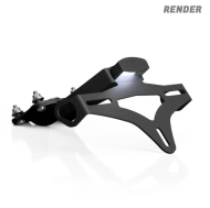 Suport pentru plăcuță de înmatriculare R&G RACING Suport pentru plăcuță de înmatriculare Yamaha Tracer 9 25-26