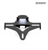 Suport pentru plăcuță de înmatriculare R&G RACING Suport pentru plăcuță de înmatriculare Yamaha Tracer 9 25-26