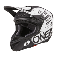 Casca motocross O'NEAL 5SERIES SCARZ NEGRU/ALB V.24