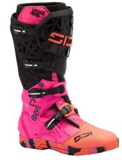 Motocross boots SIDI CROSSAIR X PINK/ORG/BLK