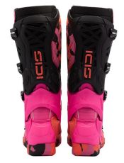 Motocross boots SIDI CROSSAIR X PINK/ORG/BLK