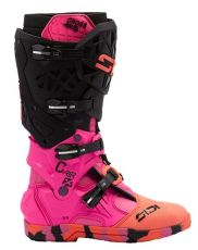 Motocross boots SIDI CROSSAIR X PINK/ORG/BLK