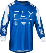 Bluză motocross FLY RACING F-16 Riding -Albastru/Alb