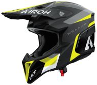 Cască motocross AIROH WRAAAP Conquer Galben Mat