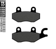 Μπροστινά/Πίσω Τακάκια Μοτοσικλέτας Galfer SEMI METAL FD117G1054