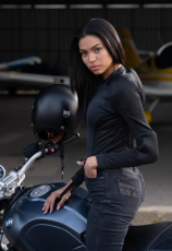 Дамско протекторно боди PANDO MOTO - SHELL WW BLACK 02