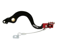 RFX Pro FT Rear Brake Lever (Black/Red) - Honda CRF150