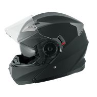 Ανοιγόμενο κράνος A-PRO LANCER BLACK ΜΑΤ