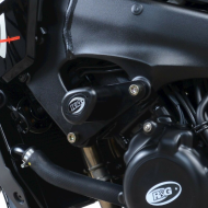 Protecții R&G Racing Aero Crash Negre pentru Suzuki Katana 19-26